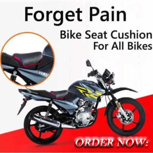 Soft & Comfy Bike Seat Cushion For Back Pain & Long Journeys - Waterproof Universal Relaxer Bike Cushion And Motorcycle Seat Comforter