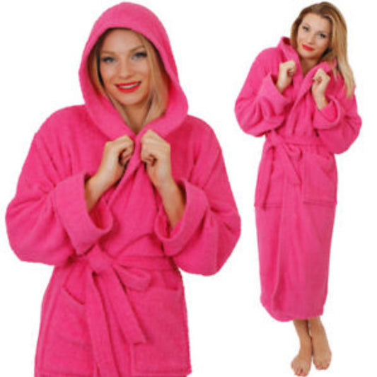 Luxurious Comfort Terry Bathrobe - 100% Egyptian Cotton Unisex for Men and Women