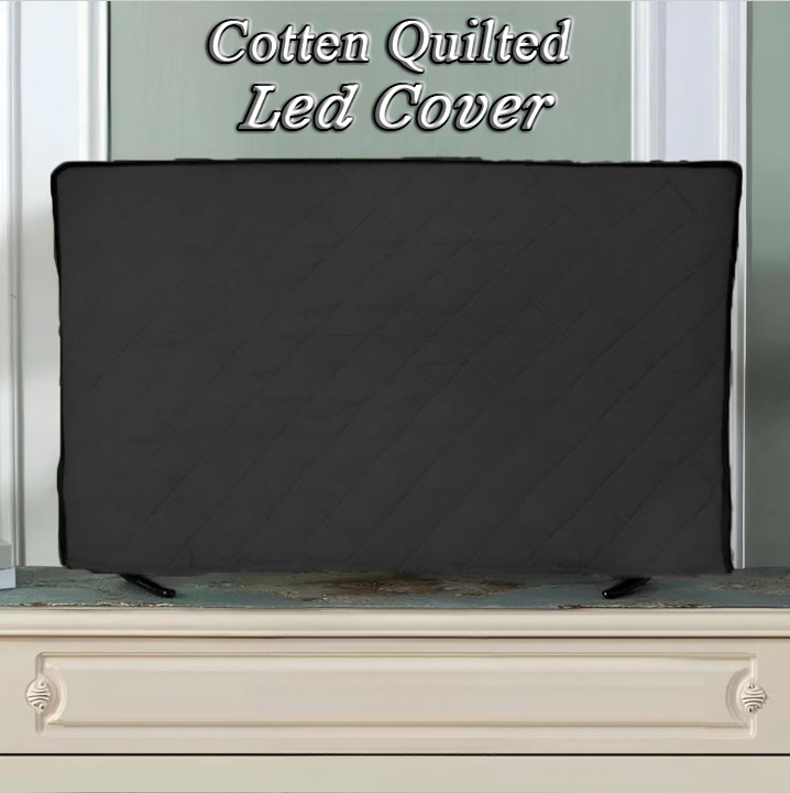 Dust-and Scratch-Proof Cotten Quilted LED Cover Made of Soft Material.