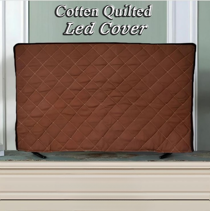 Dust-and Scratch-Proof Cotten Quilted LED Cover Made of Soft Material.