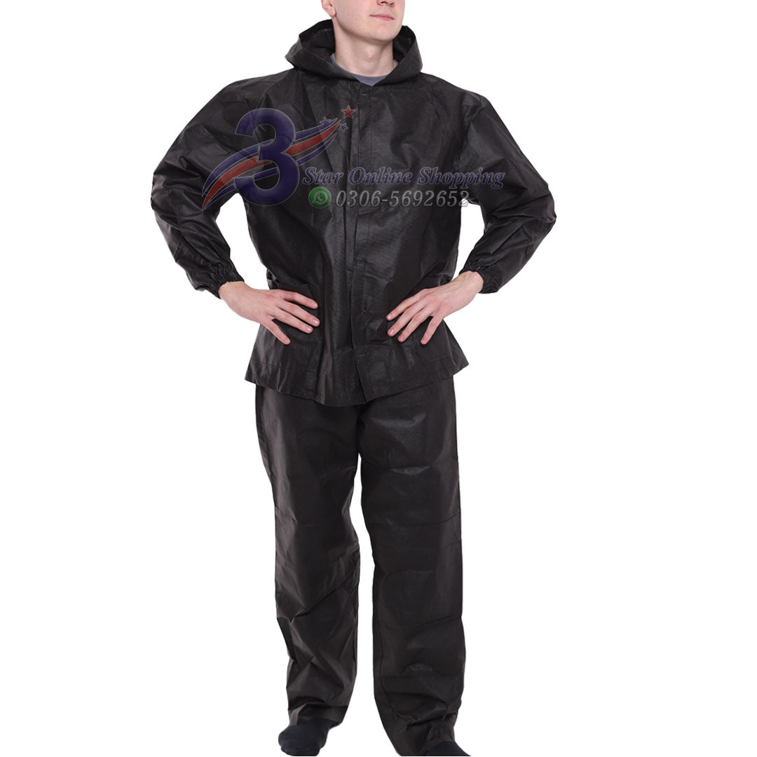 Rain Suit/Rain Suit With Trousers / With Cap for Men and Women / WATER PROOF