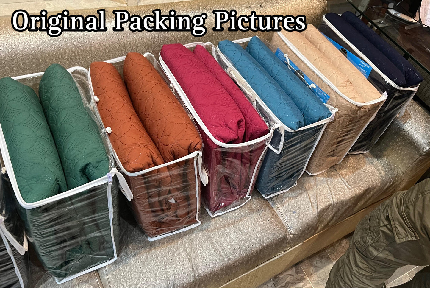 Reversible Quilted Sofa Coat / Couch Coat /