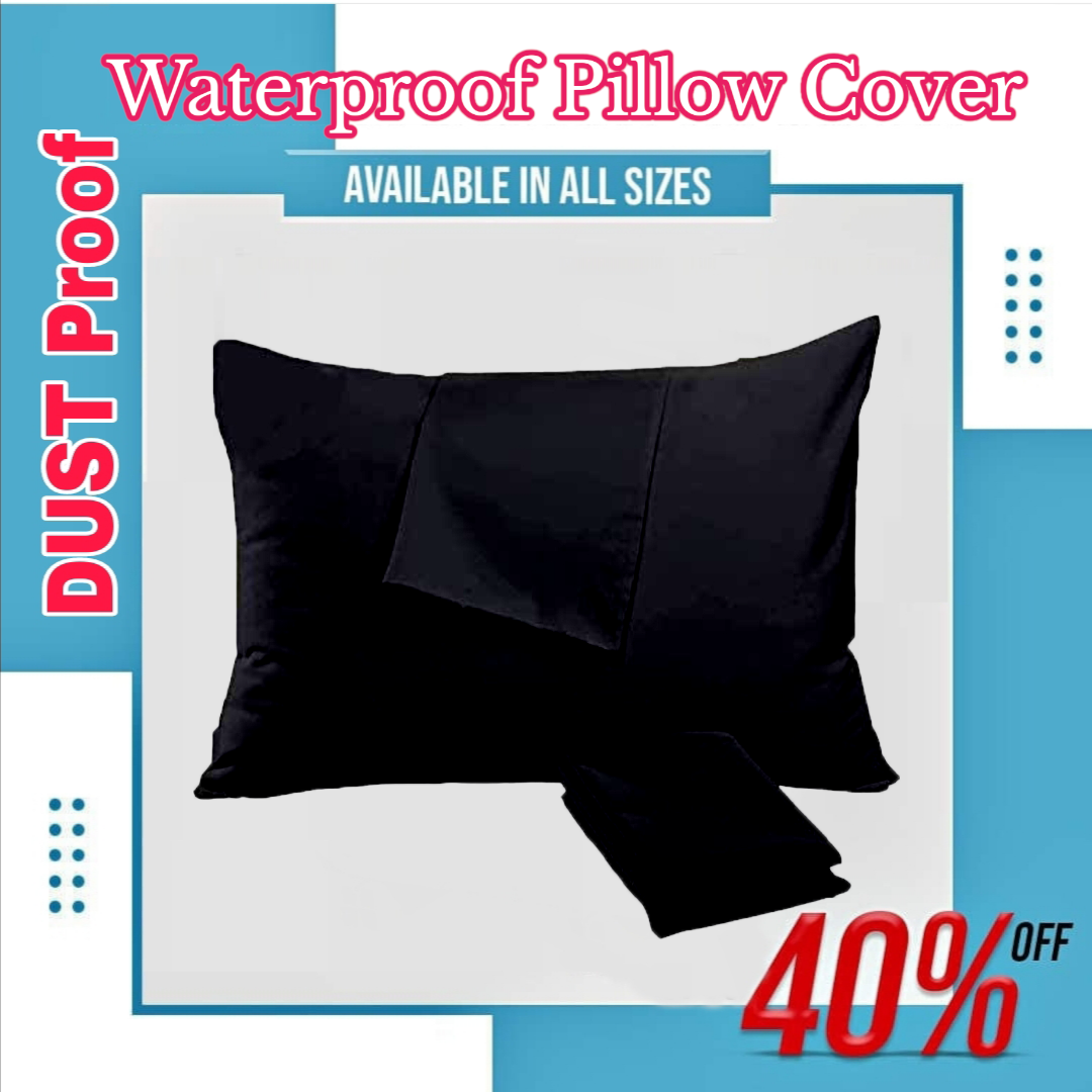 Pillow Cover with Waterproofing Pillow 2 piece set