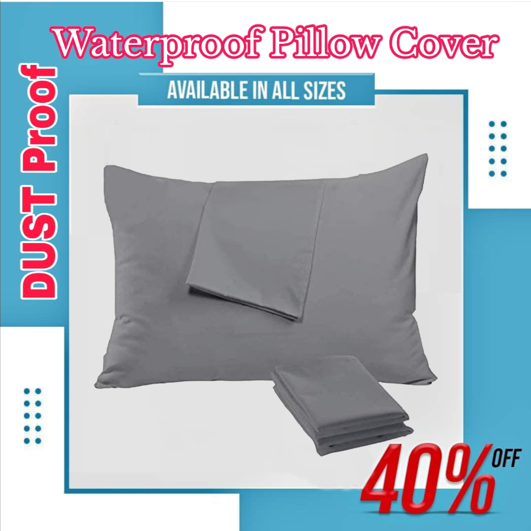 Pillow Cover with Waterproofing Pillow 2 piece set