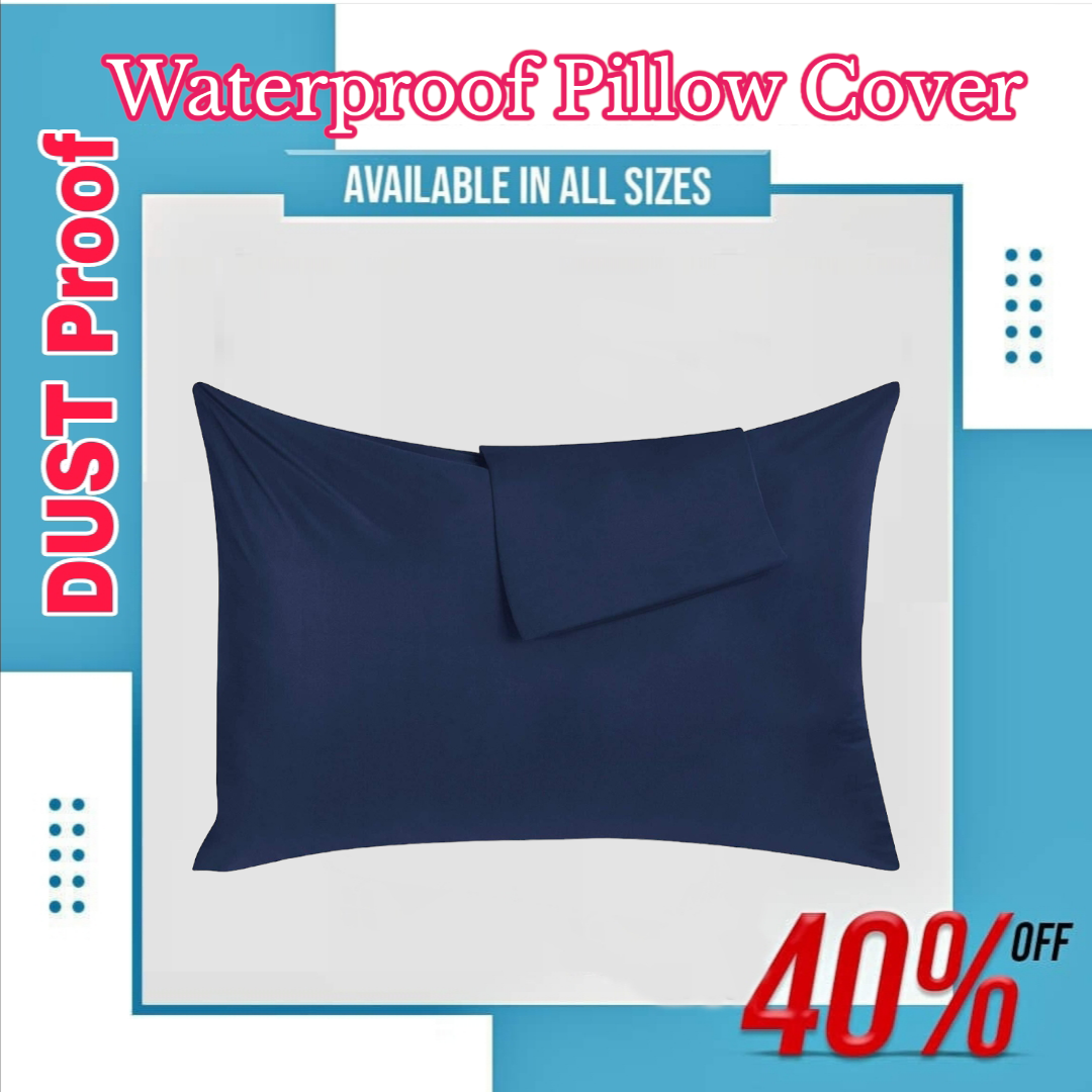 Pillow Cover with Waterproofing Pillow 2 piece set