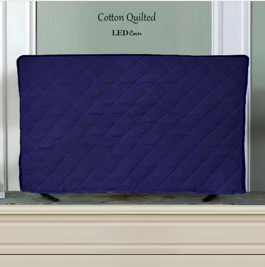 Dust-and Scratch-Proof Cotten Quilted LED Cover Made of Soft Material.