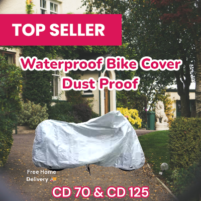 Bike Covers Full Size Waterproof and Scratch-Proof CD 70/100/125cc Waterproof and Dust-Proof Bike Cover